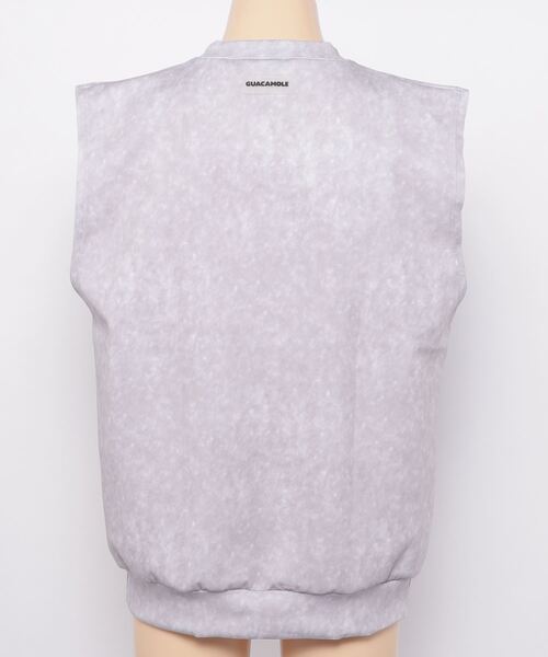 GUACAMOLE(ガカモレ)の「GUACAMOLE Function tank top(タンクトップ・メンズ・チャコールグレー/ライトグレー・ML/LXL)」の4枚目の写真