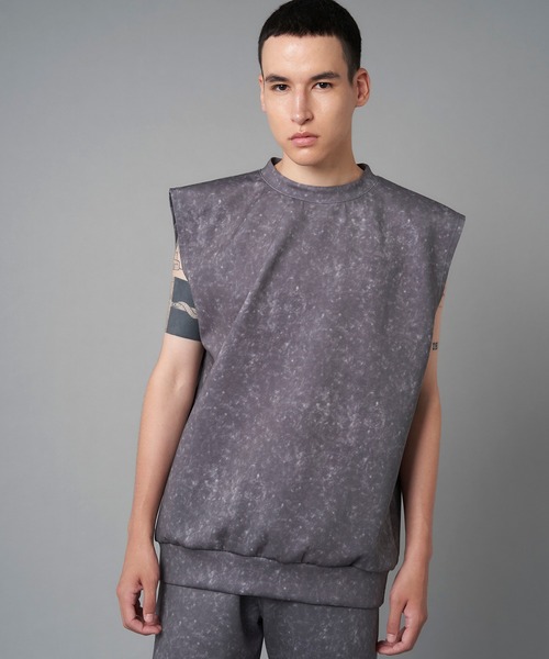 GUACAMOLE(ガカモレ)の「GUACAMOLE Function tank top(タンクトップ・メンズ・チャコールグレー/ライトグレー・ML/LXL)」の1枚目の写真