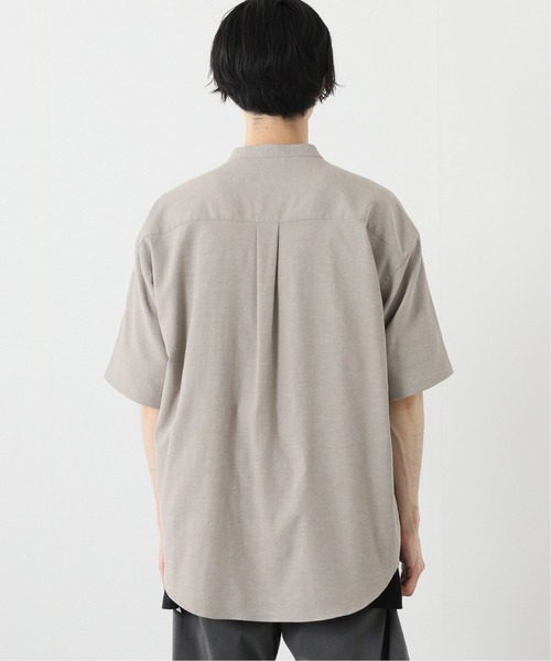 JOURNAL STANDARD（ジャーナルスタンダード）の「【BODYSHELL(R) / ボディシェル】ドライ キャンバス バンドカラーシャツ（シャツ/ブラウス・メンズ・ライトグレー/ベージュ/ブラウン/ブラック系その他・MEDIUM/LARGE）」の14枚目の写真