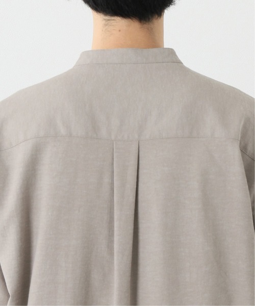 JOURNAL STANDARD（ジャーナルスタンダード）の「【BODYSHELL(R) / ボディシェル】ドライ キャンバス バンドカラーシャツ（シャツ/ブラウス・メンズ・ライトグレー/ベージュ/ブラウン/ブラック系その他・MEDIUM/LARGE）」の16枚目の写真