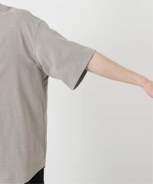 JOURNAL STANDARD（ジャーナルスタンダード）の「【BODYSHELL(R) / ボディシェル】ドライ キャンバス バンドカラーシャツ（シャツ/ブラウス・メンズ・ライトグレー/ベージュ/ブラウン/ブラック系その他・MEDIUM/LARGE）」の5枚目の写真