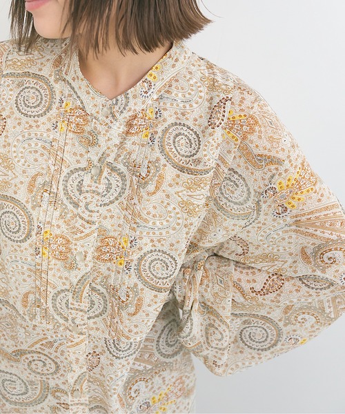 nemne store(ネンネストア)の「ひなたに寝転ぶアソートシアーシャツ(シャツ/ブラウス・レディース・ベージュ/ブルー/アイボリー/その他1・F)」の16枚目の写真