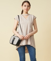 ROYAL PARTY | バックドレープチョーカートップス(シャツ/ブラウス)