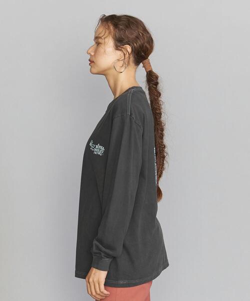 GOOD ROCK SPEED（グッドロックスピード）の「【別注】＜GOOD ROCK SPEED＞WILLY WONKA プリントロングスリーブTシャツ（Tシャツ/カットソー・レディース・ホワイト/ブラック・FREE）」の3枚目の写真