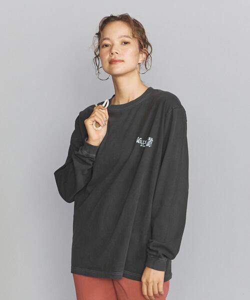 GOOD ROCK SPEED（グッドロックスピード）の「【別注】＜GOOD ROCK SPEED＞WILLY WONKA プリントロングスリーブTシャツ（Tシャツ/カットソー・レディース・ホワイト/ブラック・FREE）」の8枚目の写真