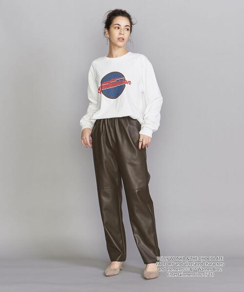 GOOD ROCK SPEED（グッドロックスピード）の「【別注】＜GOOD ROCK SPEED＞WILLY WONKA プリントロングスリーブTシャツ（Tシャツ/カットソー・レディース・ホワイト/ブラック・FREE）」の16枚目の写真