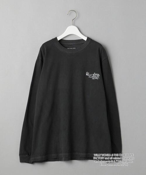 GOOD ROCK SPEED（グッドロックスピード）の「【別注】＜GOOD ROCK SPEED＞WILLY WONKA プリントロングスリーブTシャツ（Tシャツ/カットソー・レディース・ホワイト/ブラック・FREE）」の5枚目の写真