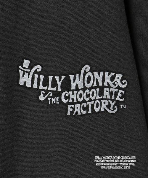 GOOD ROCK SPEED（グッドロックスピード）の「【別注】＜GOOD ROCK SPEED＞WILLY WONKA プリントロングスリーブTシャツ（Tシャツ/カットソー・レディース・ホワイト/ブラック・FREE）」の11枚目の写真