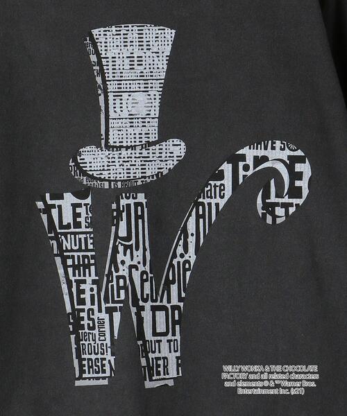 GOOD ROCK SPEED（グッドロックスピード）の「【別注】＜GOOD ROCK SPEED＞WILLY WONKA プリントロングスリーブTシャツ（Tシャツ/カットソー・レディース・ホワイト/ブラック・FREE）」の7枚目の写真