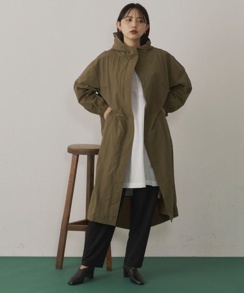 Aunt Marie's（アントマリーズ）の「バックデザインオーバーモッズコート（モッズコート・レディース・ブラック/カーキ・FREE）」の19枚目の写真