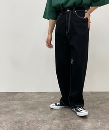 ステッチ配色パンツ【ZOZOTOWN限定アイテム】
