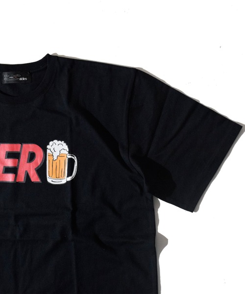 ALDIES（アールディーズ）の「I Love Beer T / アイラブビアーT（Tシャツ/カットソー・メンズ・ホワイト/ブラック/イエロー・FREE）」の19枚目の写真