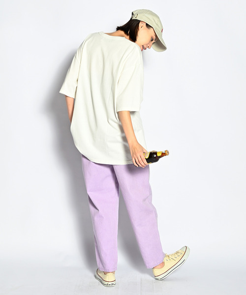 ALDIES（アールディーズ）の「I Love Beer T / アイラブビアーT（Tシャツ/カットソー・メンズ・ホワイト/ブラック/イエロー・FREE）」の17枚目の写真