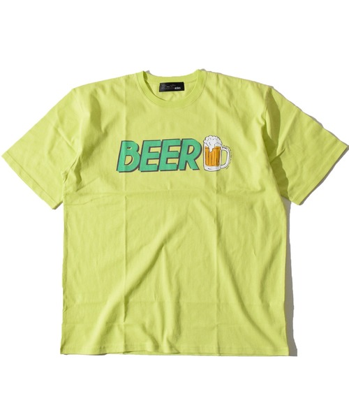 ALDIES（アールディーズ）の「I Love Beer T / アイラブビアーT（Tシャツ/カットソー・メンズ・ホワイト/ブラック/イエロー・FREE）」の20枚目の写真