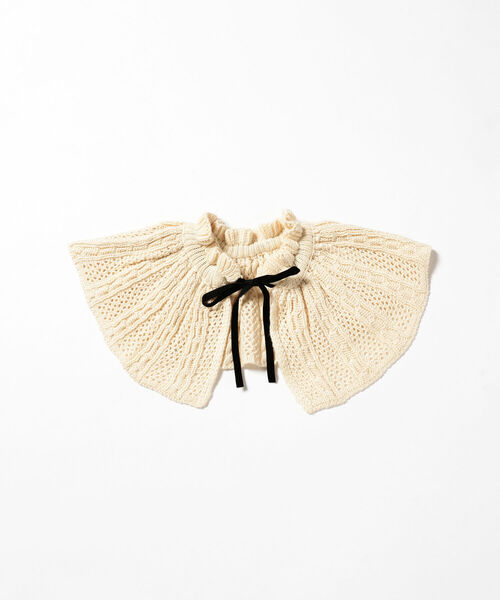 B:MING by BEAMS（ビーミングバイビームス）の「B:MING by BEAMS / 襟付 フリル ニット プルオーバー 21AW（ニット/セーター・レディース・ベージュ/オフホワイト/グリーン系・ONE SIZE）」の20枚目の写真