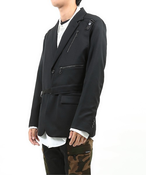 roarguns(ロアーガンズ)の「WOOL JACKET(テーラードジャケット・メンズ・ブラック・2)」の2枚目の写真