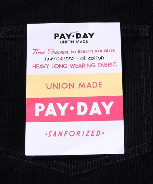 PAYDAY(ペイデイ)の「PAY DAY / ペイ デイ Corduroy jacket ノーカラージャケット(ノーカラージャケット・メンズ・ブラック/モカ/ホワイト・36/40/38)」の10枚目の写真