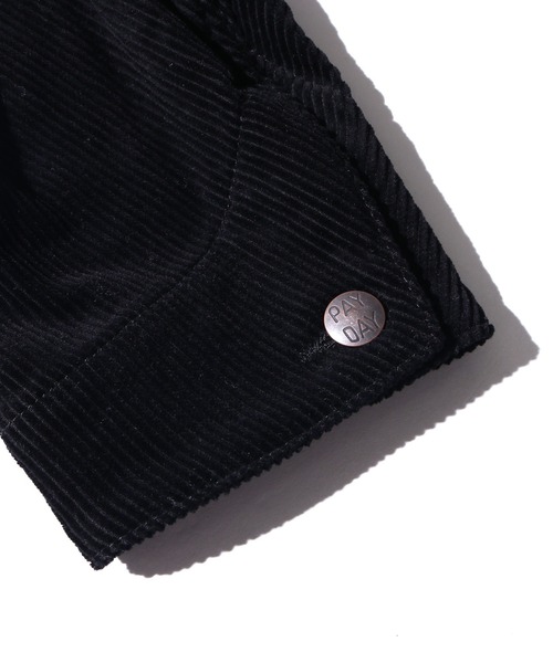 PAYDAY(ペイデイ)の「PAY DAY / ペイ デイ Corduroy jacket ノーカラージャケット(ノーカラージャケット・メンズ・ブラック/モカ/ホワイト・36/40/38)」の11枚目の写真