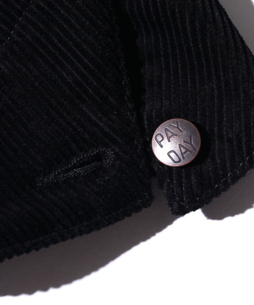 PAYDAY(ペイデイ)の「PAY DAY / ペイ デイ Corduroy jacket ノーカラージャケット(ノーカラージャケット・メンズ・ブラック/モカ/ホワイト・36/40/38)」の12枚目の写真