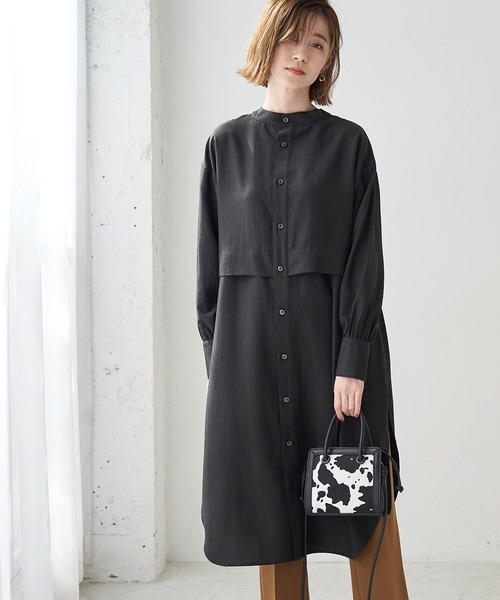 Web限定 2way レイヤード風シャツワンピース シャツワンピース Rope Picnic ロペピクニック のファッション通販 Zozotown