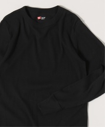 【Hanes/ヘインズ】 クルーネックロングスリーブTシャツ