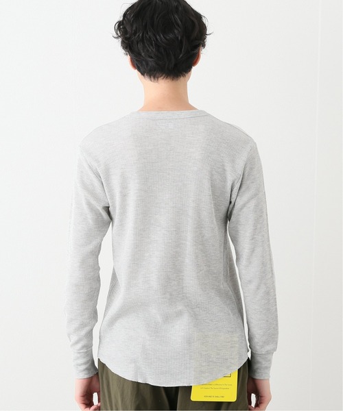 HANES(ヘインズ)の「【Hanes/ヘインズ】 クルーネックロングスリーブTシャツ(Tシャツ/カットソー・メンズ・ホワイト/ブラック/グレー・MEDIUM/LARGE)」の18枚目の写真