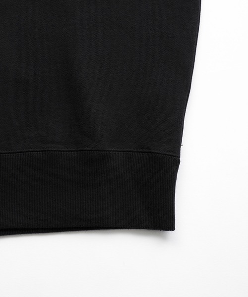 X-girl（エックスガール）の「RHINESTONE LOGO CREW SWEAT TOP（スウェット・レディース・ブラック/グリーン/パープル・S/M/XL/L）」の14枚目の写真