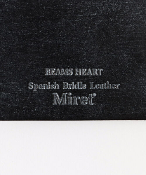 BEAMS HEART / ブライドルレザー マネークリップ（財布）｜BEAMS HEART
