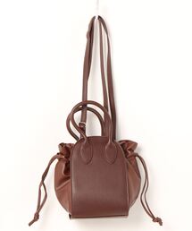 natural couture | 巾着2WAYミニトートバッグ(ショルダーバッグ)