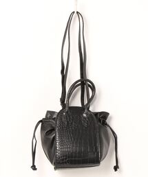 natural couture | 巾着2WAYミニトートバッグ(ショルダーバッグ)