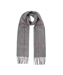 PIACENZA（ピアチェンツァ）の「PIACENZA / シルクカシミヤ グレンチェック ＋ ペーン マフラー（マフラー）」