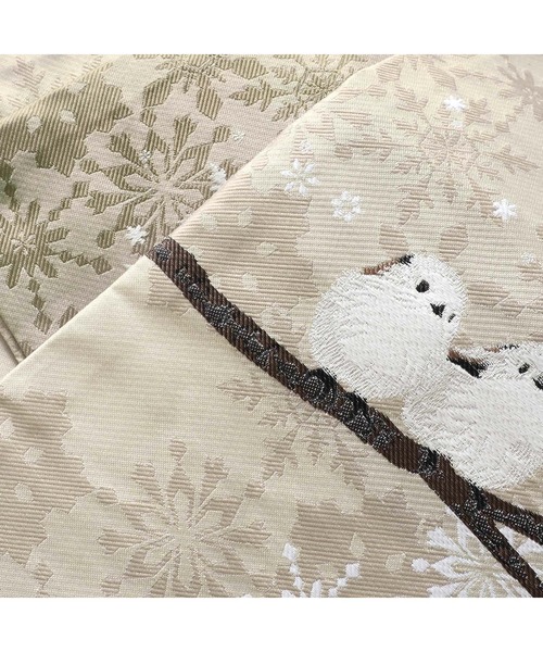 kimonomachi(キモノマチ)の「京袋帯 単品 ポリエステル KIMONOMACHI オリジナル 袋名古屋帯(和装小物・レディース・ダークオリーブ/アイボリー/グレー系その他/ブラック系その他/ダークグレー/ベージュ系その他/パープル系その他/ブラック×ホワイト/ブラウン系その他/ブルーグリーン/レッド/オフホワイト/ブラック/アッシュグレー/ライトベージュ/ブラック×グレー/ダークブラック・ONE SIZE)」の22枚目の写真