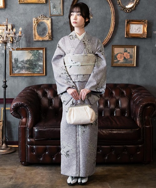京袋帯 単品 ポリエステル KIMONOMACHI オリジナル 袋名古屋帯（和装