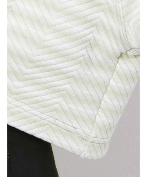 EMODA（エモダ）の「ウェーブタックショートプルオーバー（Tシャツ/カットソー・レディース・ホワイト/ブラック/その他・FREE）」の17枚目の写真