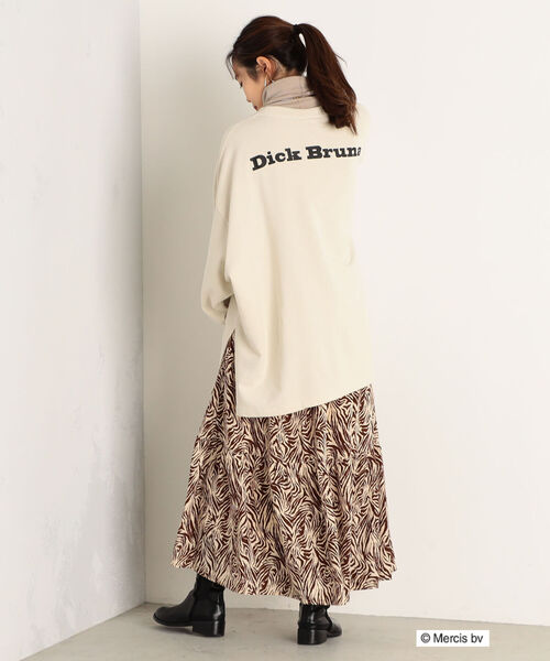 FREDY&GLOSTER（フレディアンドグロスター）の「【sportswear/スポーツウェア】miffy sweat/ミッフィースウェット（スウェット・レディース・ブラウン/アイボリー/ライトパープル・FREE）」の13枚目の写真