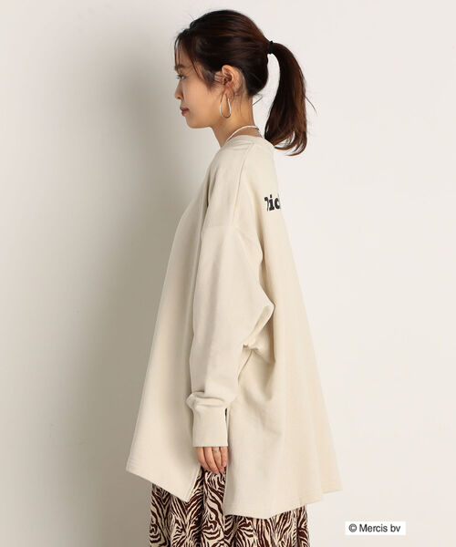 FREDY&GLOSTER（フレディアンドグロスター）の「【sportswear/スポーツウェア】miffy sweat/ミッフィースウェット（スウェット・レディース・ブラウン/アイボリー/ライトパープル・FREE）」の17枚目の写真