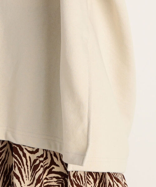 FREDY&GLOSTER（フレディアンドグロスター）の「【sportswear/スポーツウェア】miffy sweat/ミッフィースウェット（スウェット・レディース・ブラウン/アイボリー/ライトパープル・FREE）」の22枚目の写真