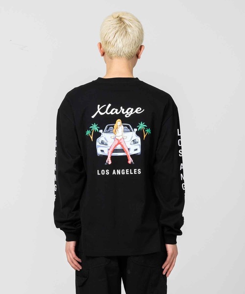 XLARGE（エクストララージ）の「FLAG GAL L/S TEE（Tシャツ