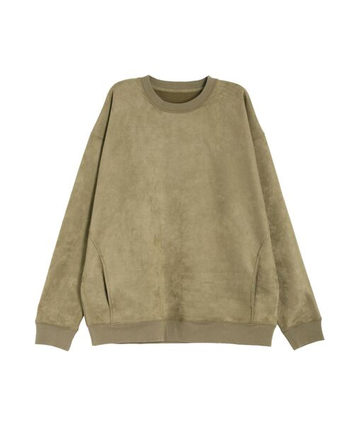 COTORICA（コトリカ）の「スエードポンチプルオーバー（Tシャツ/カットソー・メンズ・ブラック/グレー/モカ・MEDIUM/LARGE）」の15枚目の写真