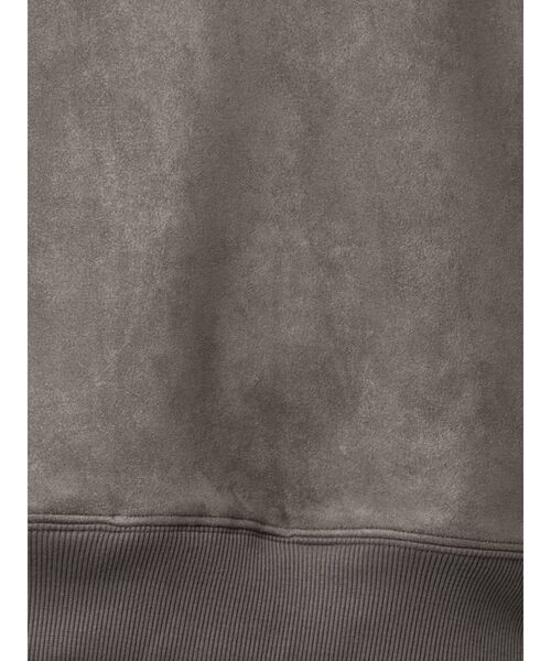 COTORICA（コトリカ）の「スエードポンチプルオーバー（Tシャツ/カットソー・メンズ・ブラック/グレー/モカ・MEDIUM/LARGE）」の7枚目の写真