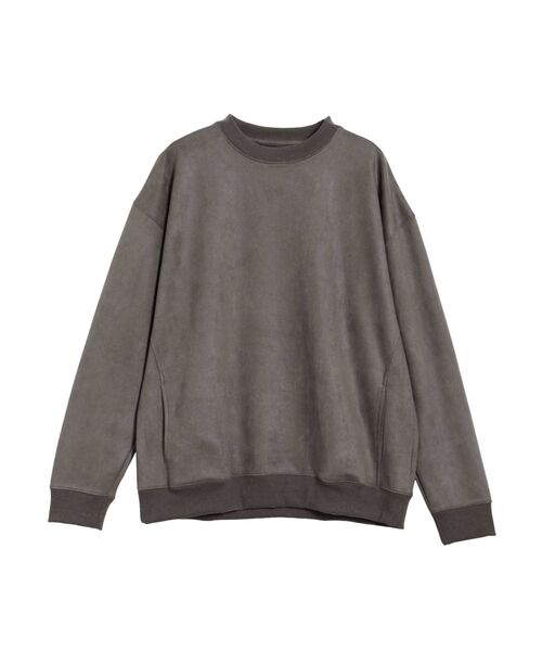 COTORICA（コトリカ）の「スエードポンチプルオーバー（Tシャツ/カットソー・メンズ・ブラック/グレー/モカ・MEDIUM/LARGE）」の11枚目の写真