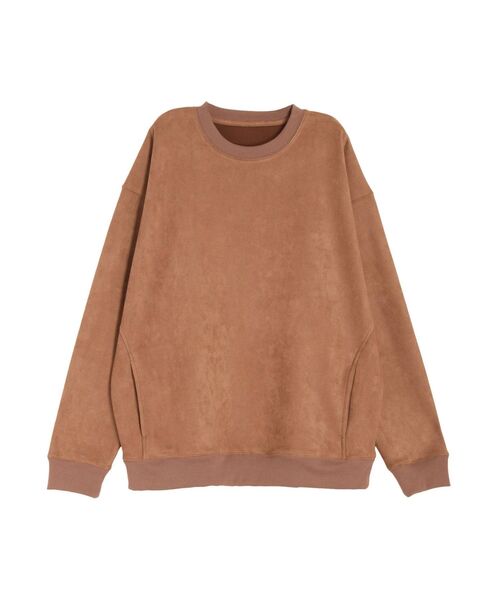 COTORICA（コトリカ）の「スエードポンチプルオーバー（Tシャツ/カットソー・メンズ・ブラック/グレー/モカ・MEDIUM/LARGE）」の13枚目の写真