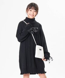 algy | ニットワンピ＆ファーポシェットセット(ワンピース)