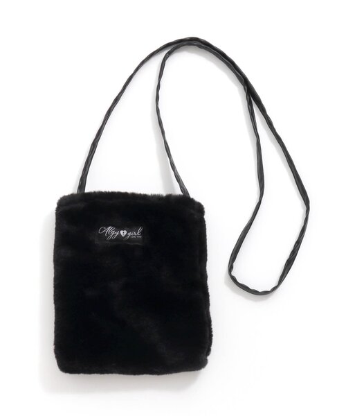 algy（アルジー）の「ニットワンピ＆ファーポシェットセット（ワンピース・キッズ・ミント/ブラック/サックスブルー・XX-SMALL/SMALL/MEDIUM/X-SMALL）」の16枚目の写真