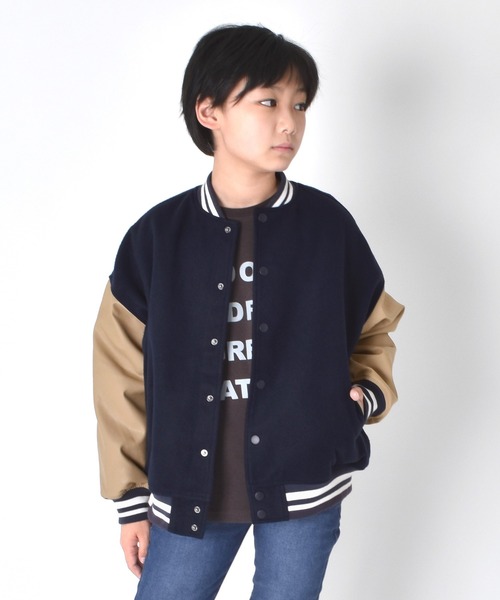 GLAZOS(グラソス)の「スタジャン(スタジャン・キッズ・ブラック/ネイビー/グリーン・130cm/140cm/150cm/160cm/170cm)」の3枚目の写真