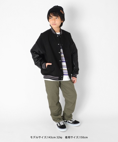 GLAZOS(グラソス)の「スタジャン(スタジャン・キッズ・ブラック/ネイビー/グリーン・130cm/140cm/150cm/160cm/170cm)」の14枚目の写真