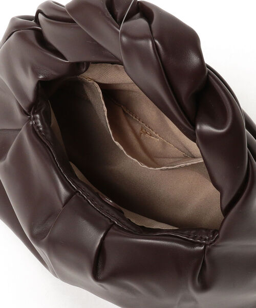 Ray BEAMS(レイビームス)の「Ray BEAMS / ツイスト ハンドル バッグ(トートバッグ・レディース・ダークブラウン/ピンク/グリーン系その他2・ONE SIZE)」の11枚目の写真