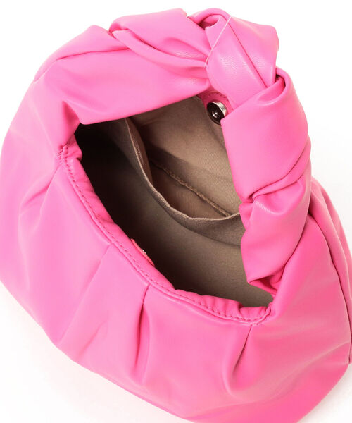 Ray BEAMS(レイビームス)の「Ray BEAMS / ツイスト ハンドル バッグ(トートバッグ・レディース・ダークブラウン/ピンク/グリーン系その他2・ONE SIZE)」の18枚目の写真