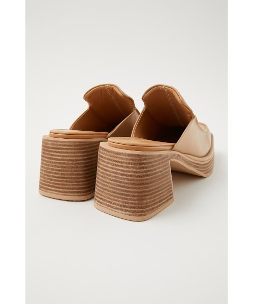 MOUSSY（マウジー）の「MOC TOE ミュール（パンプス・レディース・ベージュ/ブラック・SMALL/LARGE/MEDIUM）」の10枚目の写真