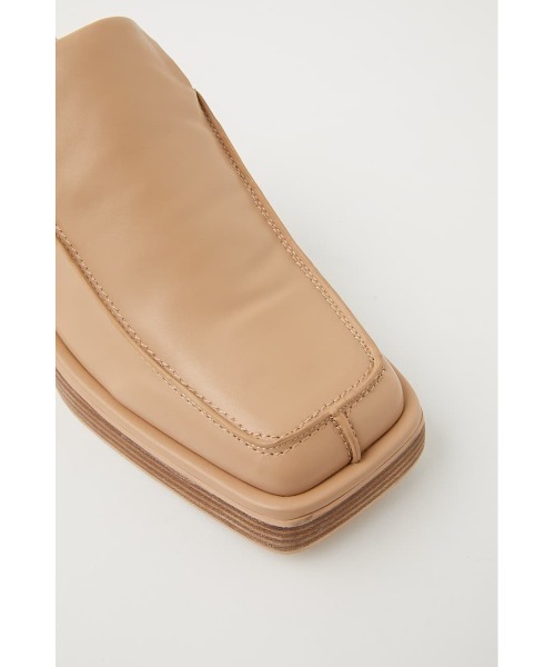 MOUSSY（マウジー）の「MOC TOE ミュール（パンプス・レディース・ベージュ/ブラック・SMALL/LARGE/MEDIUM）」の12枚目の写真